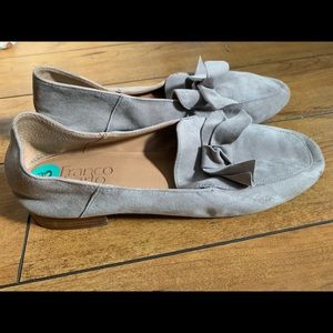 Franco Sarto Lavender Suede Loafers